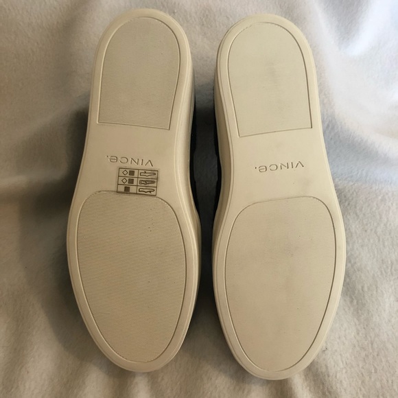 New Vince Warren Flannel Slip On Platform Sneakers - Picture 13 of 16